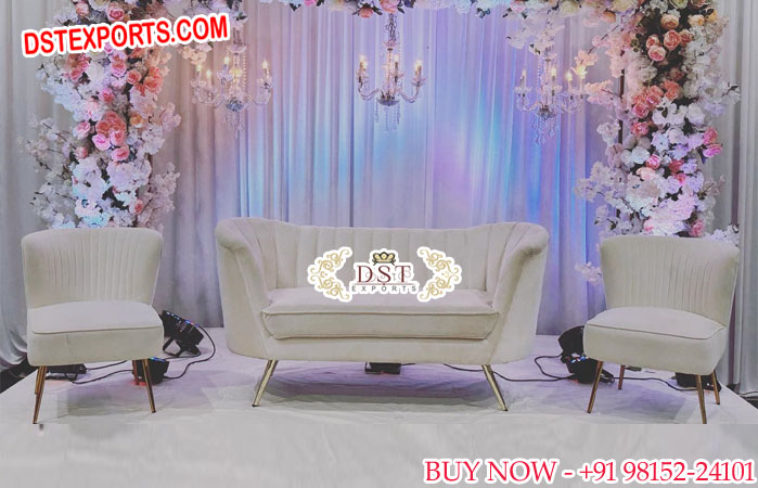 Fashionable Wedding Loveseat Chair for Stage