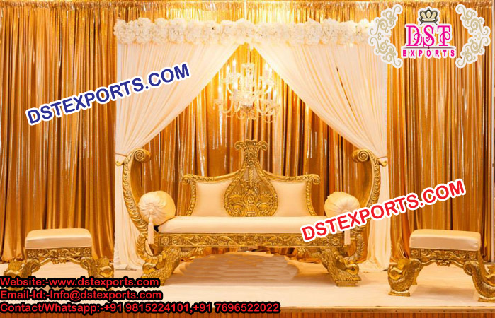 Bollywood Wedding Maharaja Sofa Set