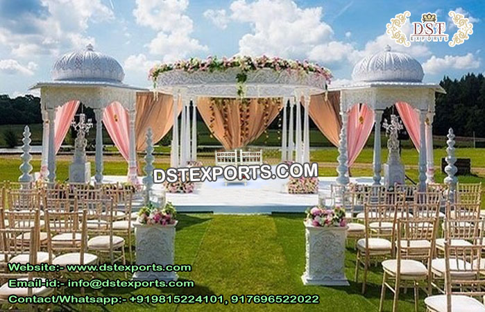 Stylish Wedding Ceremony Raj Mahal Mandap