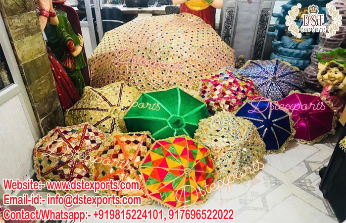 Colorful Umbrellas Collection for Wedding Dcor