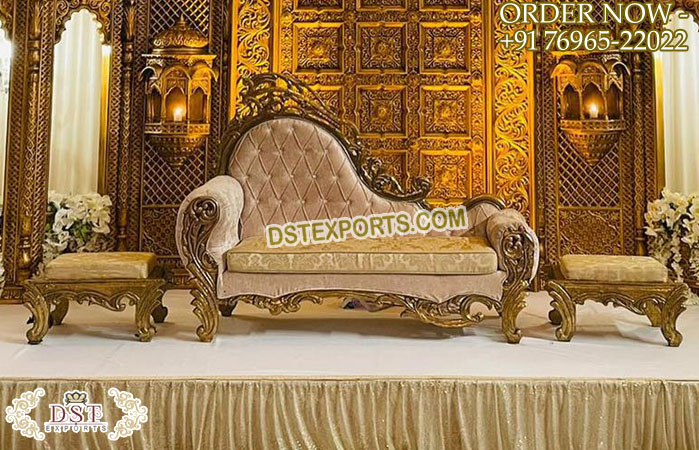 Wedding Event Luxury Chesterfield Couch Set