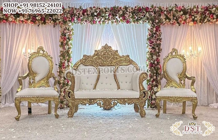Muslim Nikah Stage Wedding Sofa ChairsSet