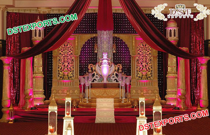Moroccan Style Wedding Stage Set Decor