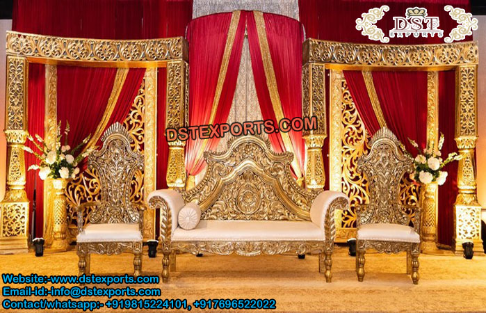 Maharani Wedding Stage Decoration