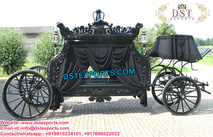 Royal King Funeral Horse Buggy for Sale