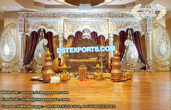Indian Wedding Bollywood Reception Stage
