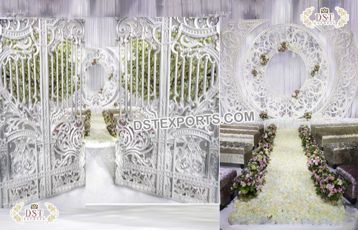 Western Wedding Decor with Fiber Frames