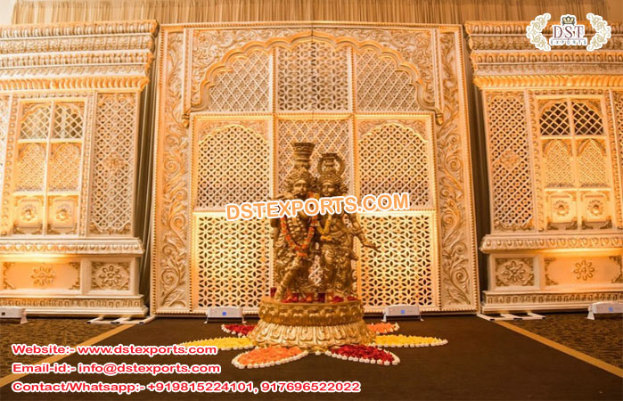 Traditional Wedding Stage Rajwada Frames