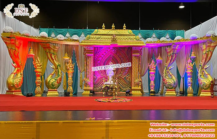Manavarai Stage for Indian Hindu Wedding Ceremony