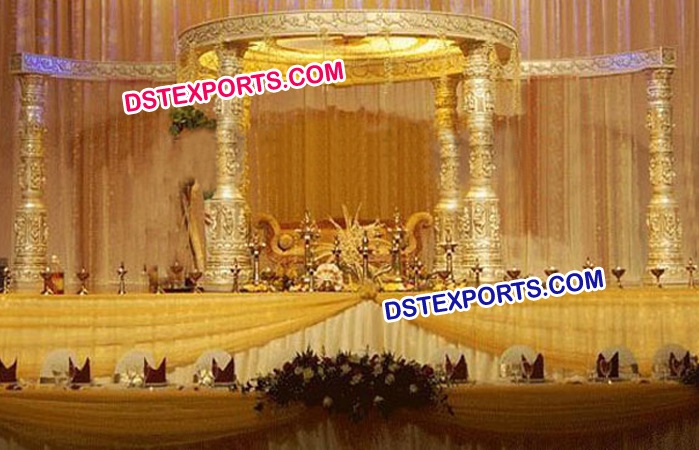 Wedding Round Devdas Mandap