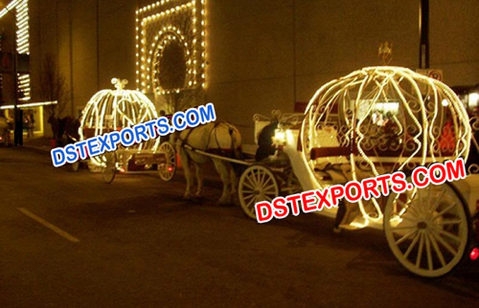 Lighted Cinderella Carriage