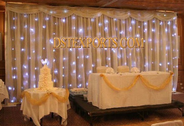 NEW WEDDING LIGHTED STAGE BACKDROPS