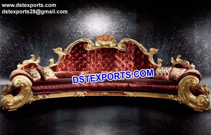 Royal Wedding Maharaja Crown Sofa