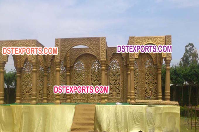 Latest Rajasthani Wedding Mandap Set