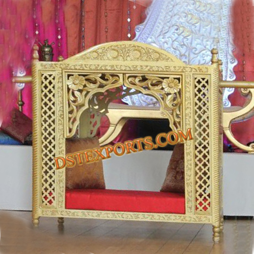 WEDDING GOLDEN CARVED DOLI