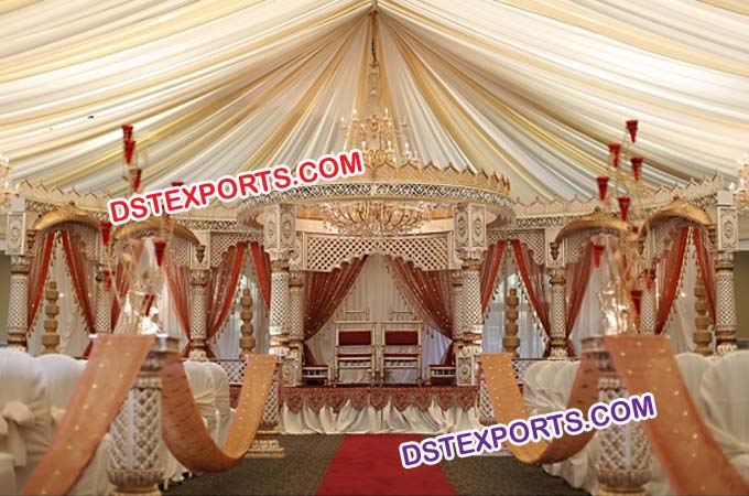 Royal Maharaja Fiber Wedding Mandap