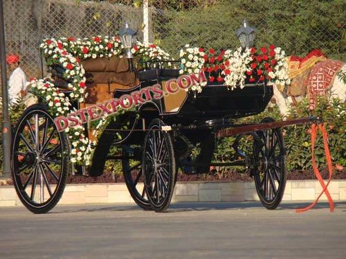 BEAUTIFUL  BLACK  VICTORIA  CARRIAGE