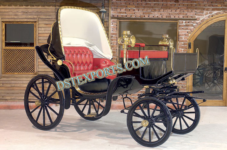 ROYAL SMALL  BLACK  VICTORIA CARRIAGE