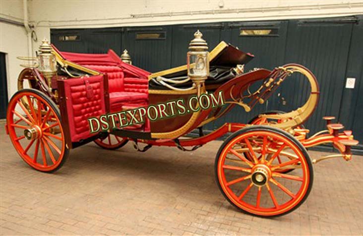 ROYAL WEDDING  HORSE  DRAWN CARRIAGE