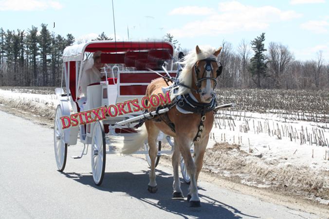 ELEGENT VICTORIA  HORSE  DRAWN CARRIAGE