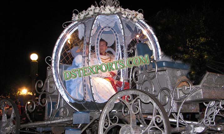 WEDDING CINDERALA  CRYSTAL  CARRIAGES