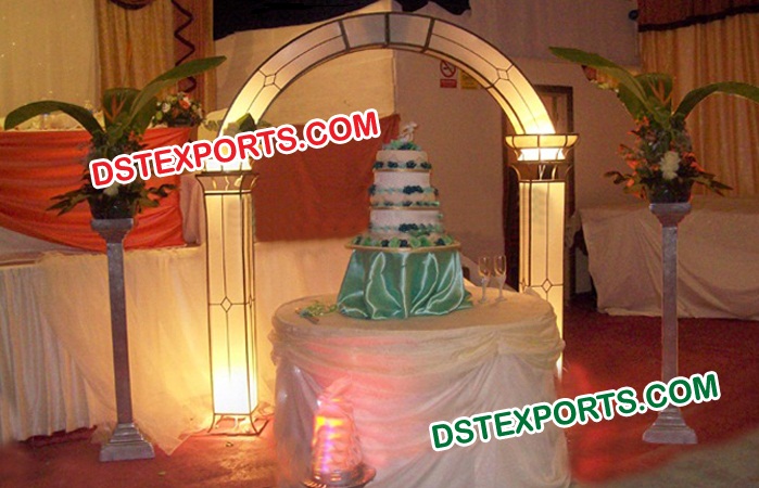 Wedding Lighted Welcome Gate