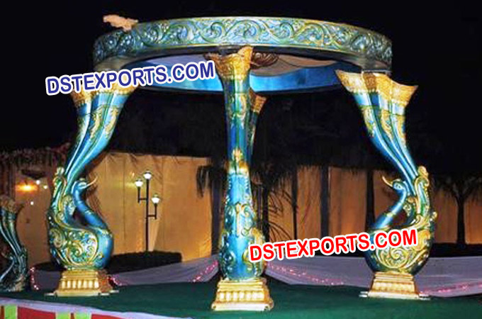 Wedding Mandap Peacock Mandap