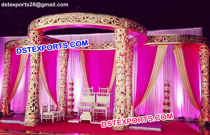 Famous Fiber Wedding Mandap