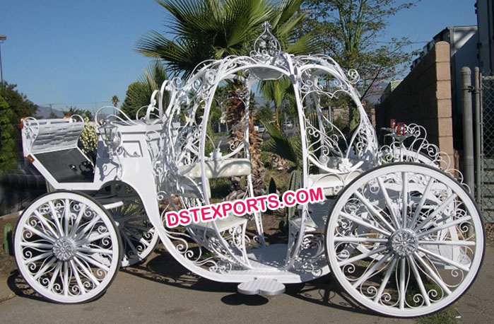 Sweet Wedding Cinderella Horse Carriages