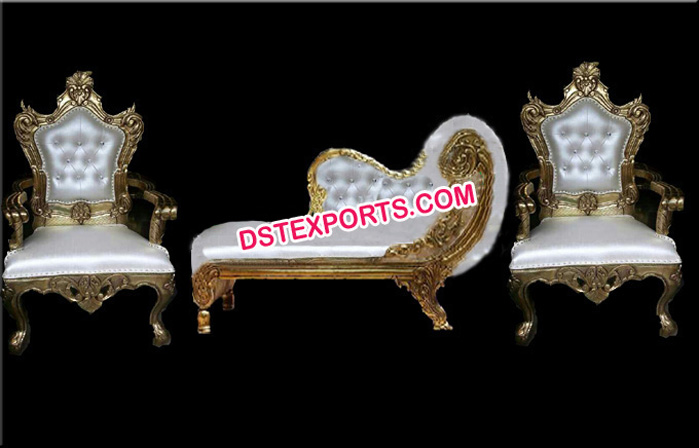 Royal Wedding Gold Metal Furniture