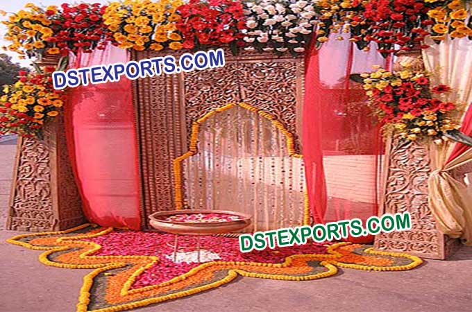 Indian Wedding Entrance Decoration