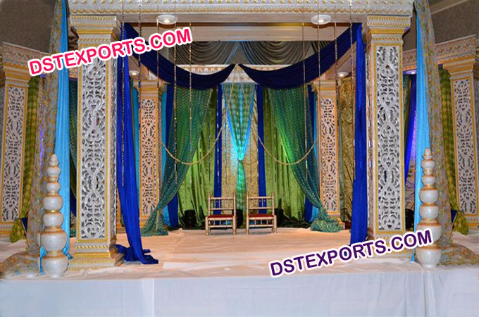 Indian Wedding Square Mandap