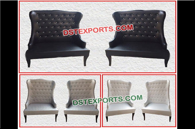 Wedding Stage Leather Sofa Two Seater