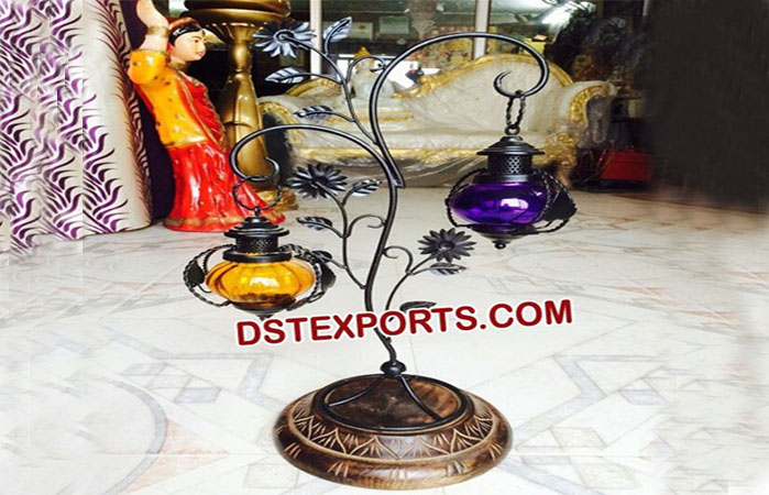 Indian Wedding Table Candle Stand Decoration
