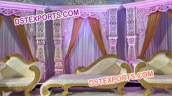 Stylish Indian Wedding Stage Decoration