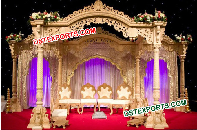 Wooden Akshar Mandap