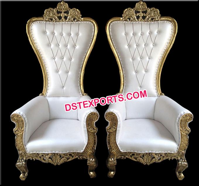 INDIAN WEDDING BRIDAL CHAIRS SET