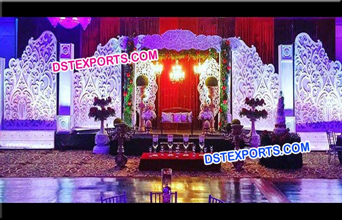 Wedding Stage Decoration Fiber Backdrop Panels