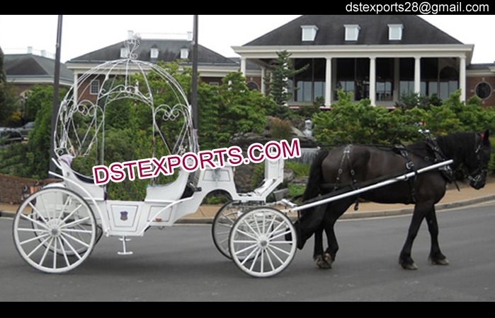Wedding Bridal Cinderella Carriage Buggy