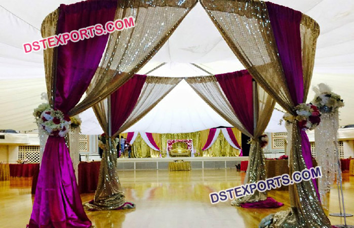 Pipe and Drapes For Wedding