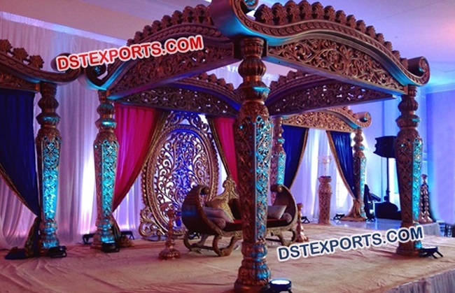 Grand Indian Wedding Decoration Mandap