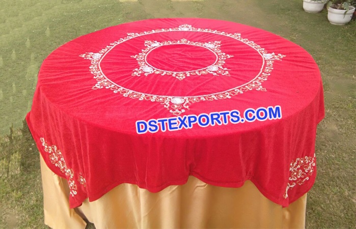 Embroidered Designer Wedding Table Cloth