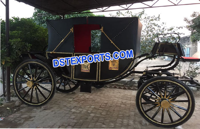 Royal Presidential Horse Drawn Buggy Carriage