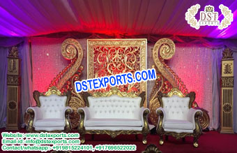 Wedding Stage Decor with New Style Paisleys