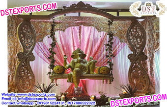 Wedding Decoration With Ganesha on Swing