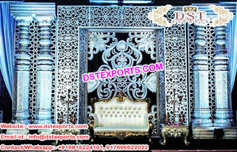 Western Marriage Reception Stage Set