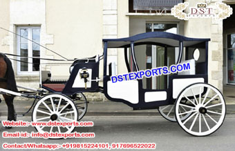 English Wedding Horse Buggy/Chariots