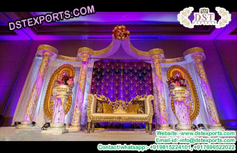 Prominent Walima Stage Decoration