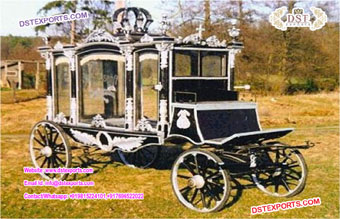 Canadian Unicorn Funeral Horse Buggy