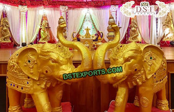Indian Wedding Elephant Statue Decoration